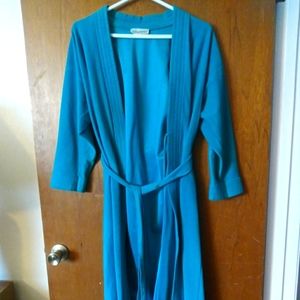 Teal robe